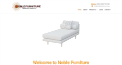 Desktop Screenshot of noblefurniture.com.au