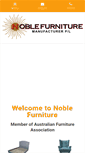 Mobile Screenshot of noblefurniture.com.au